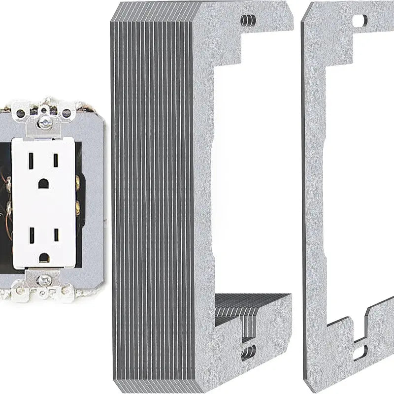 🛠Outlet Repair Spacers – Easy Fix for Loose, Crooked & Recessed Outlets