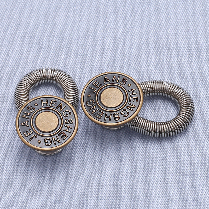 👖 8-Piece Metal Button Extenders for Jeans & Pants