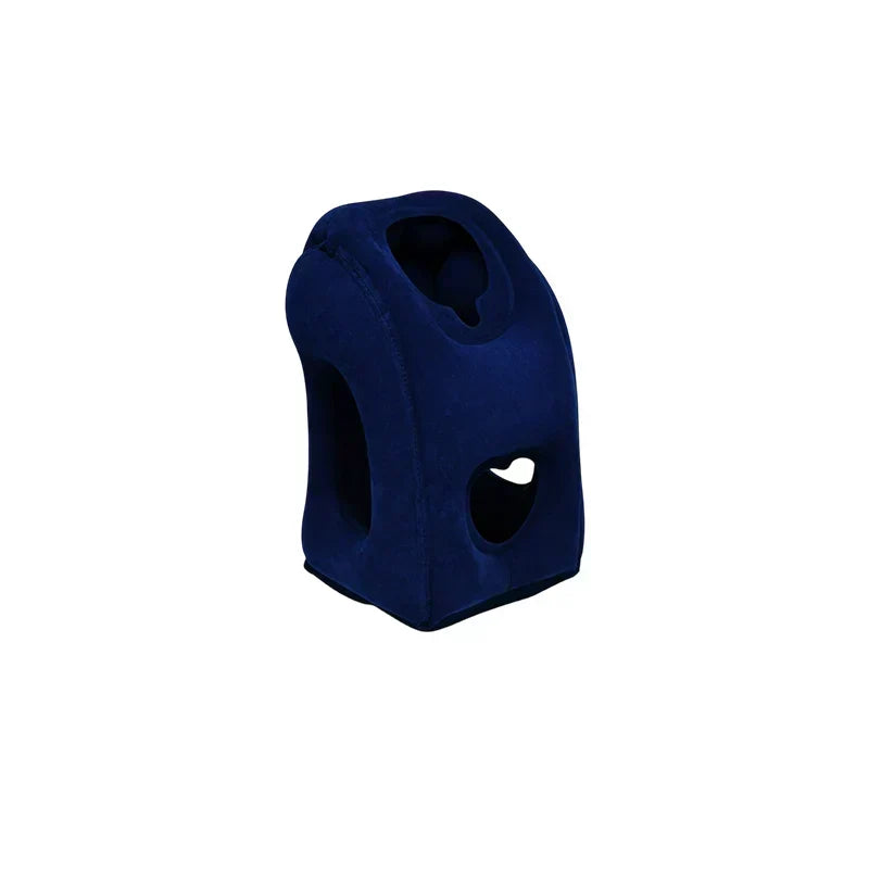 βοΈ LIMITED-TIME 50% OFF! π¨ Inflatable Travel Pillow | 360Β° Support β Soft Flocking, Quick Inflate, Compact