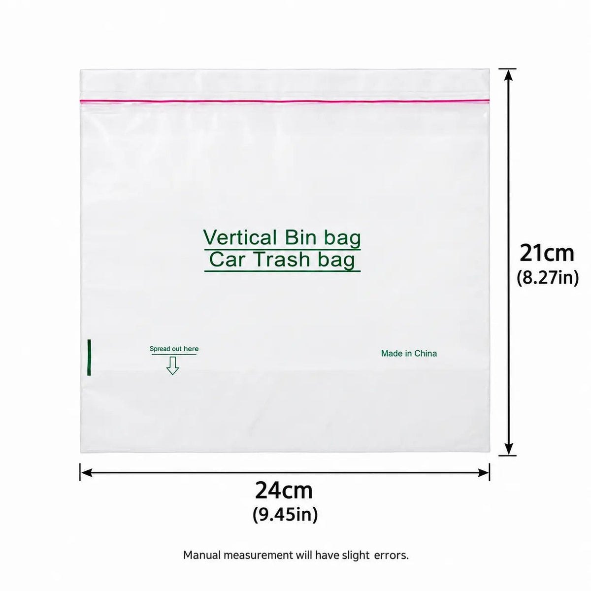 20 Counts Car Trash Bag, Self-Adhesive Vertical Disposable Cleaning Bag๐๏ธ