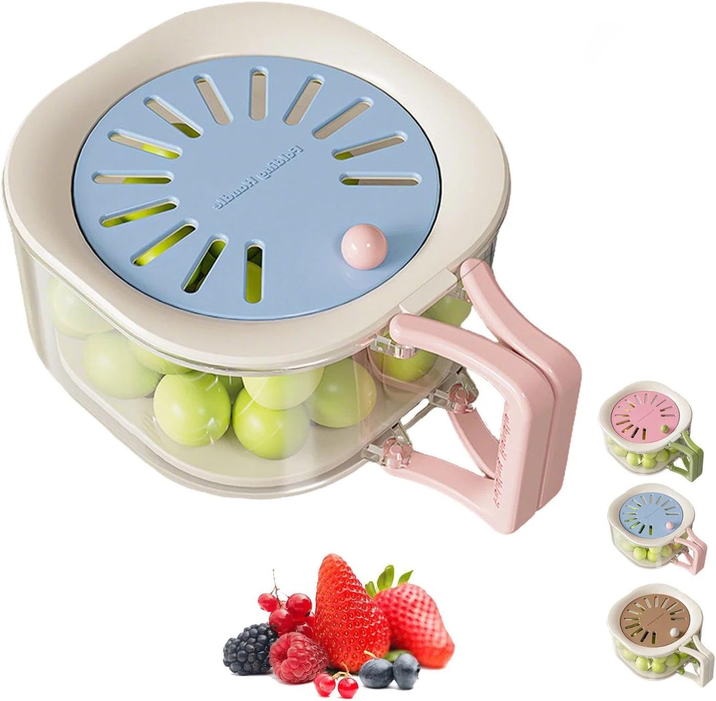 🔥🔥Multipurpose Fruit Colander Bowl with Drainage Lid