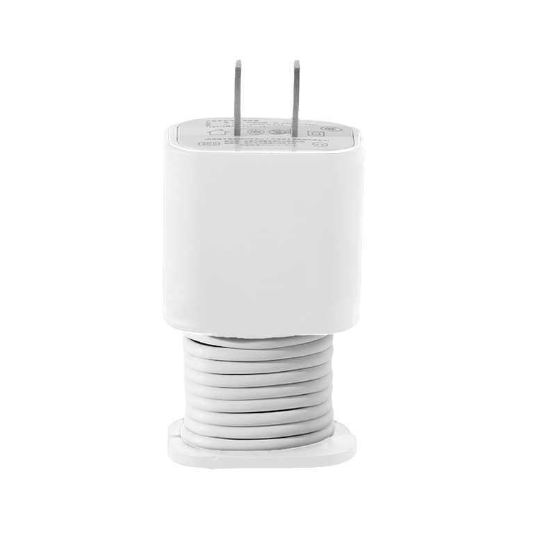 2 in 1 Silicone Charger Protector with Cord Wrap, iPhone Silicone Power Adapter Case๐