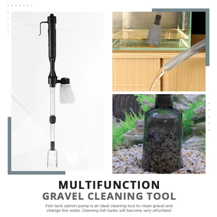 π Get 50% Off Now! Electric aquarium gravel cleaner β Fast, Easy Tank Cleaning π