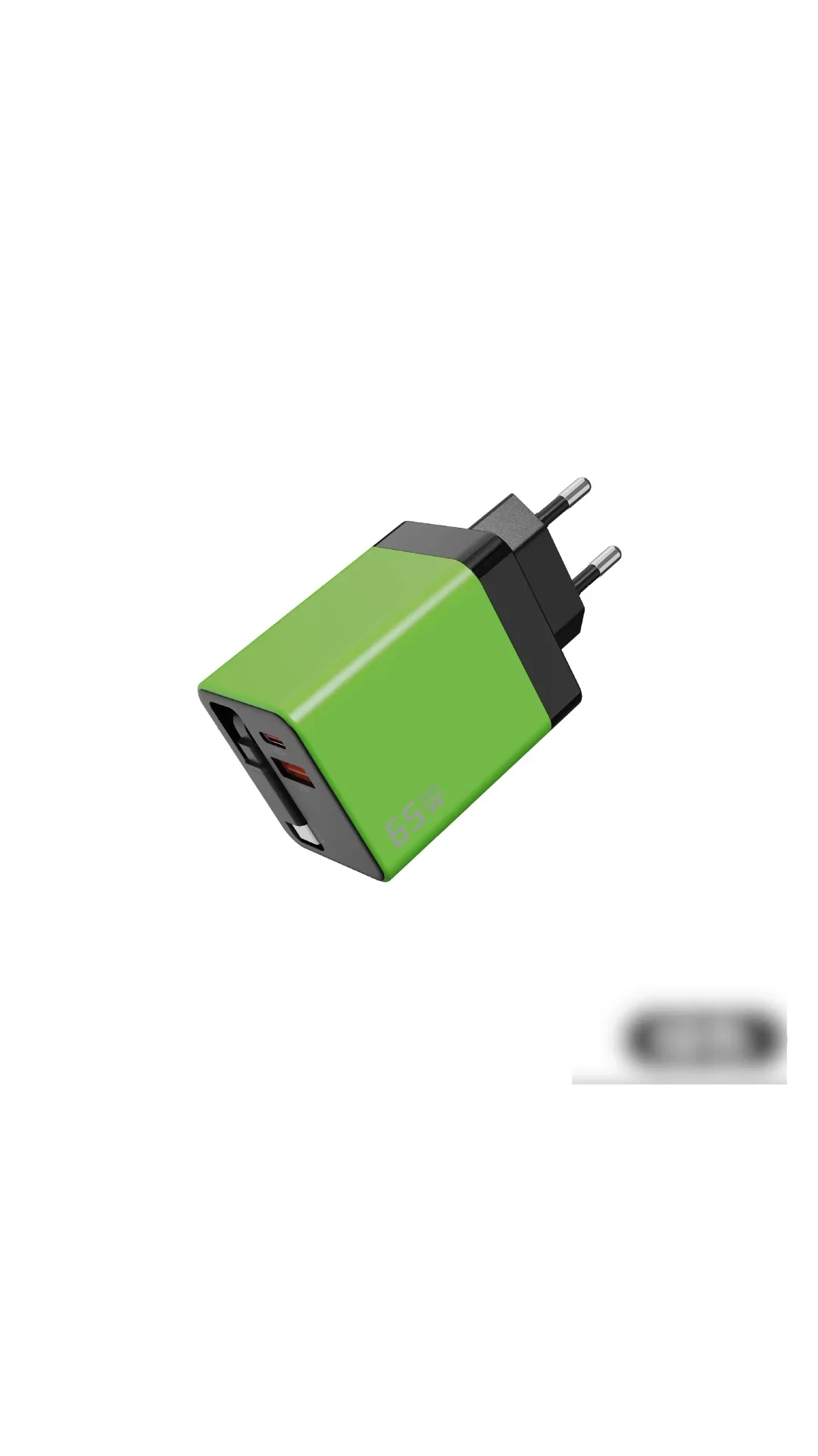 π₯65w Fast Charging Phone Charger Block With Retractable 80cm Type-c Cable