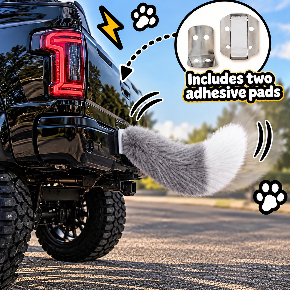 ๐ Remote Control Wagging Car Tail โจ Your Car Can Wag Its Tail Too!