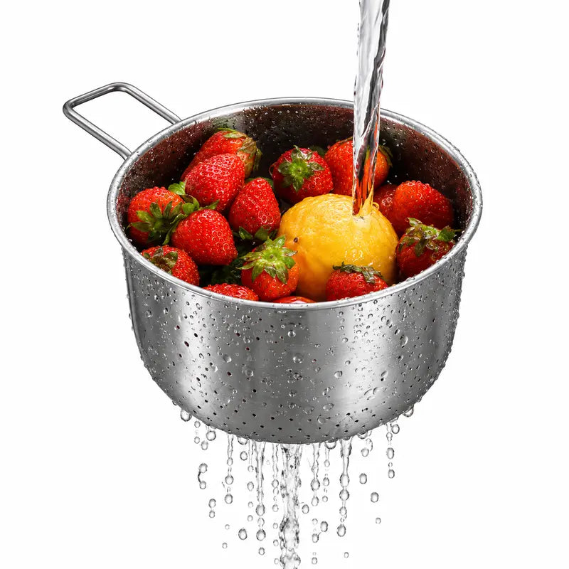 Stainless Steel Sink Hanging Drain Basket, with Handle Fast Draining π°