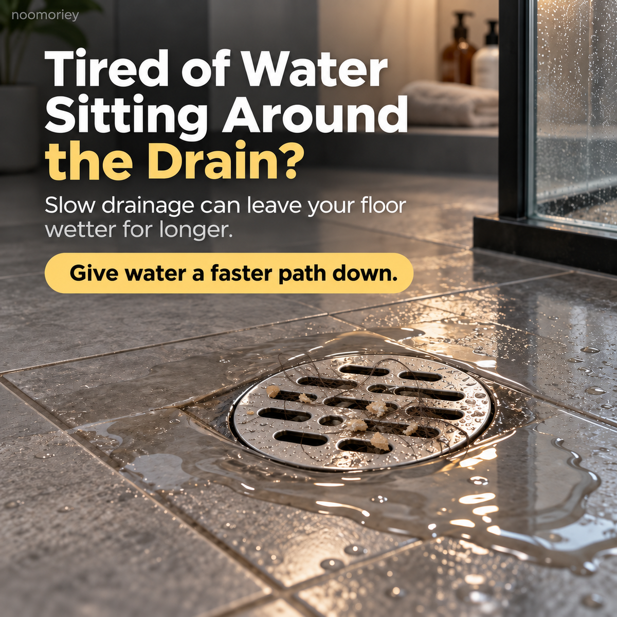 ๐ฟ Stainless Steel Floor Drain with Odor-Blocking Core & Fast Drainage