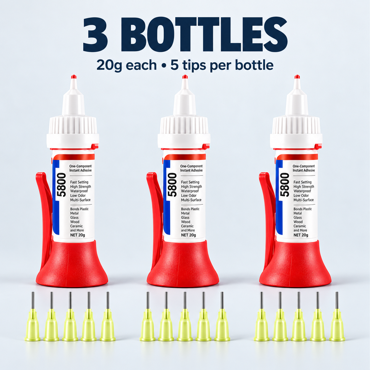 ๐ ๏ธ Precision Repair Glue โ 20g with 5 Fine Tips