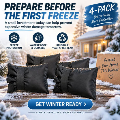 🔥Black Friday Deal❄️ Outdoor Faucet Cover | Winter Freeze Protection Insulated Spigot Protector