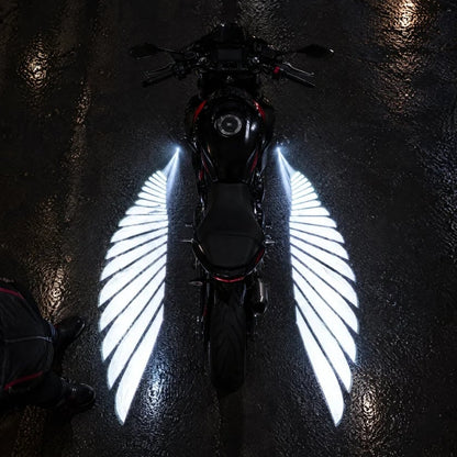 🏍️ Angel Wing Motorcycle LED Projector Lights (1 Pair)✨