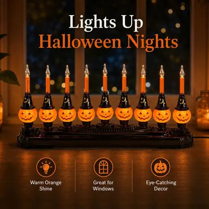 🎉50% OFF TODAY | 🎃Vintage Jack-O-Lantern Window Light
