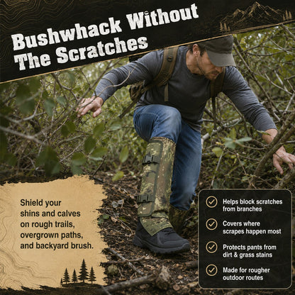 🌿 Snake-Resistant Outdoor Leg Gaiters