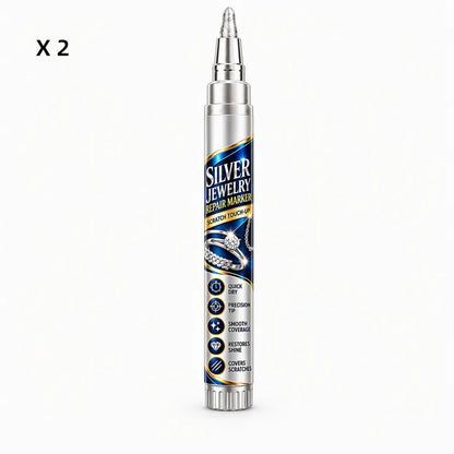 ✨ Silver-Tone Jewelry Touch-Up Pen