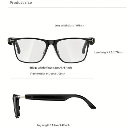 AI Interpretation Smart Glasses, with 33 Languages, Chat GPT,Audio Glasses for Men And Women