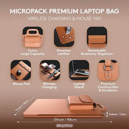 New Premium Wireless Charging Laptop Bag