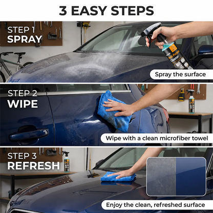Multi-Purpose Cleaning Spray, Heavy Duty Dual-Action Degreaser & Stain Remover🧽