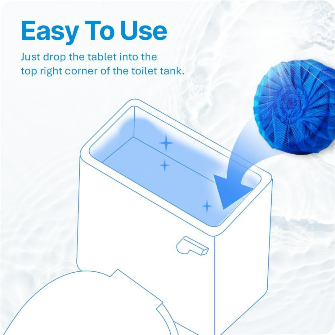 Imported Toilet Bowl Cleaner Tablets (Pack Of 10)