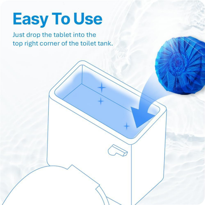 Imported Toilet Bowl Cleaner Tablets (Pack Of 10)