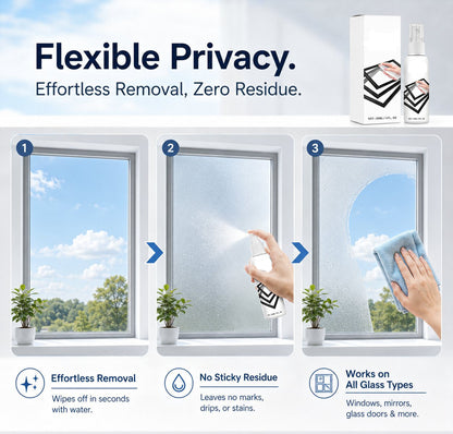 🪟  One Way Mirror Spray | Streak-Free Cleaner for Glass, Windows &  Mirrors