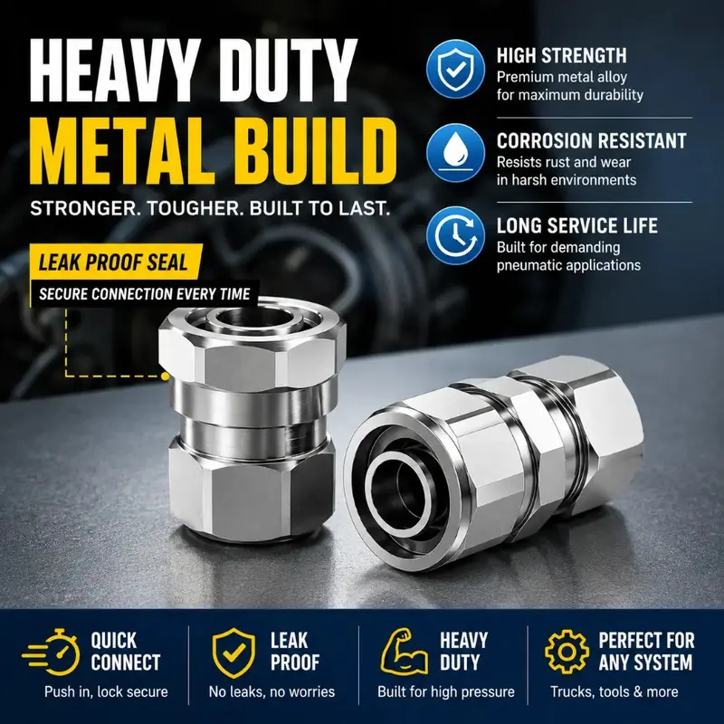 Stainless Steel Compression Tube Fitting Set