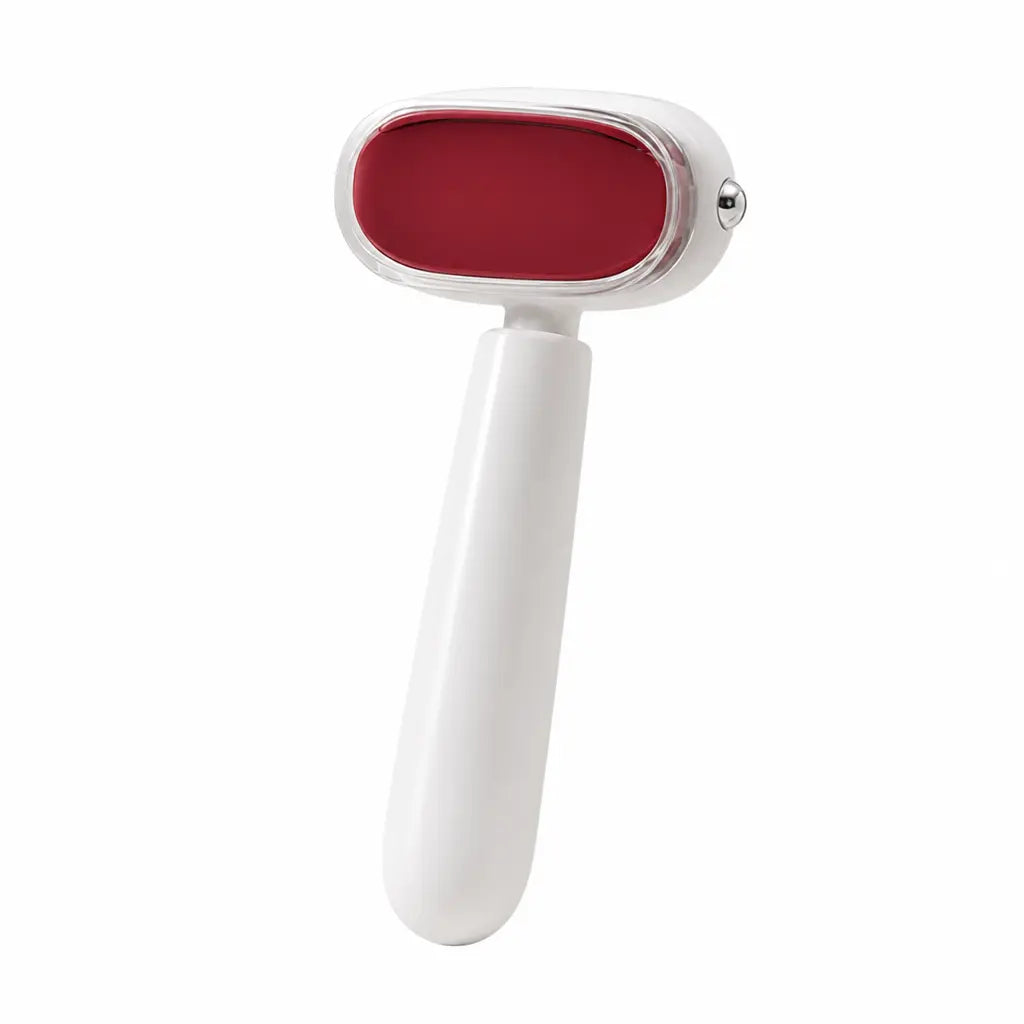 White and red foot callus remover product