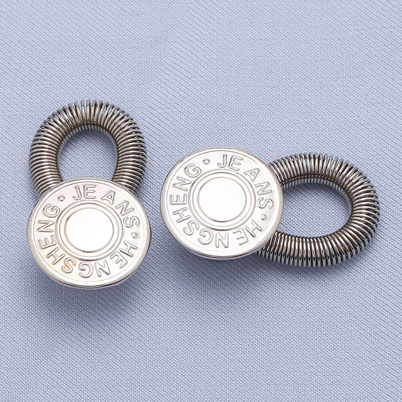 👖 8-Piece Metal Button Extenders for Jeans & Pants