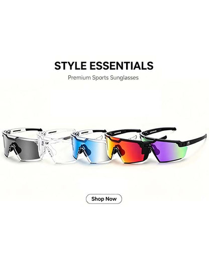 ☀️UV400 Photochromic Polarized Safety Glasses – 🥇Impact Resistant Outdoor Sports & Work Eyewear