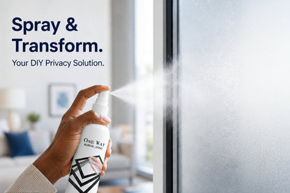 🪟  One Way Mirror Spray | Streak-Free Cleaner for Glass, Windows &  Mirrors