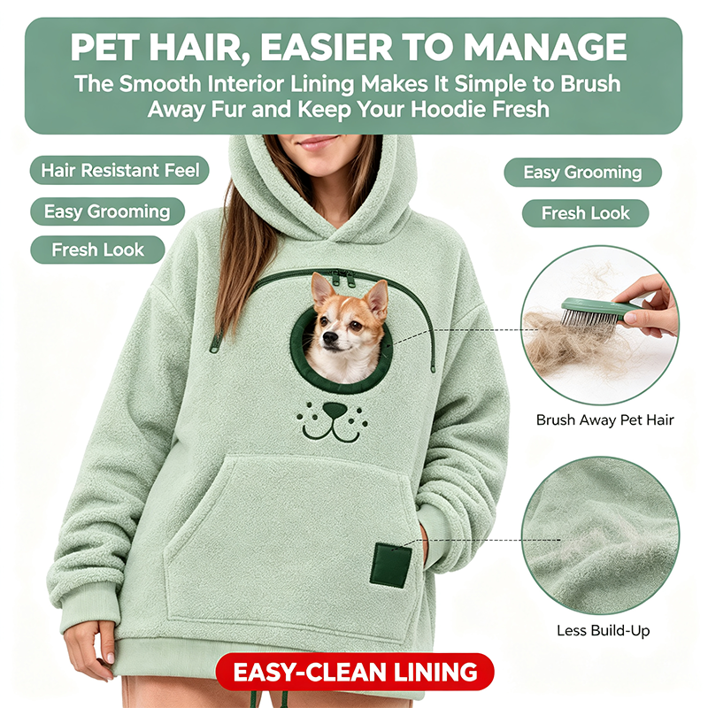 Dog Tote Carier Hoodie🐕
