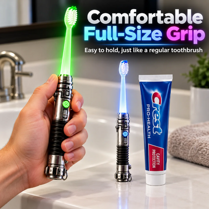 🔥🪥LED Glow Toothbrush – Make Brushing Fun Again ✨