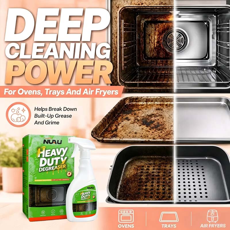Heavy duty degreaser-Range Hood Cleaner Spray, Heavy Duty Kitchen Grease Remover for Hood Filters🧽