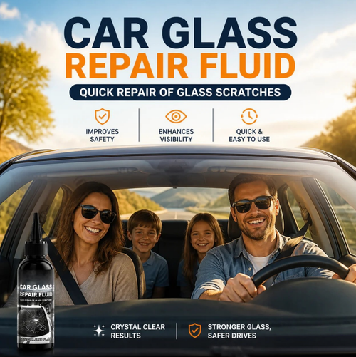 Fast-Acting Windshield Crack & Chip Repair Kit