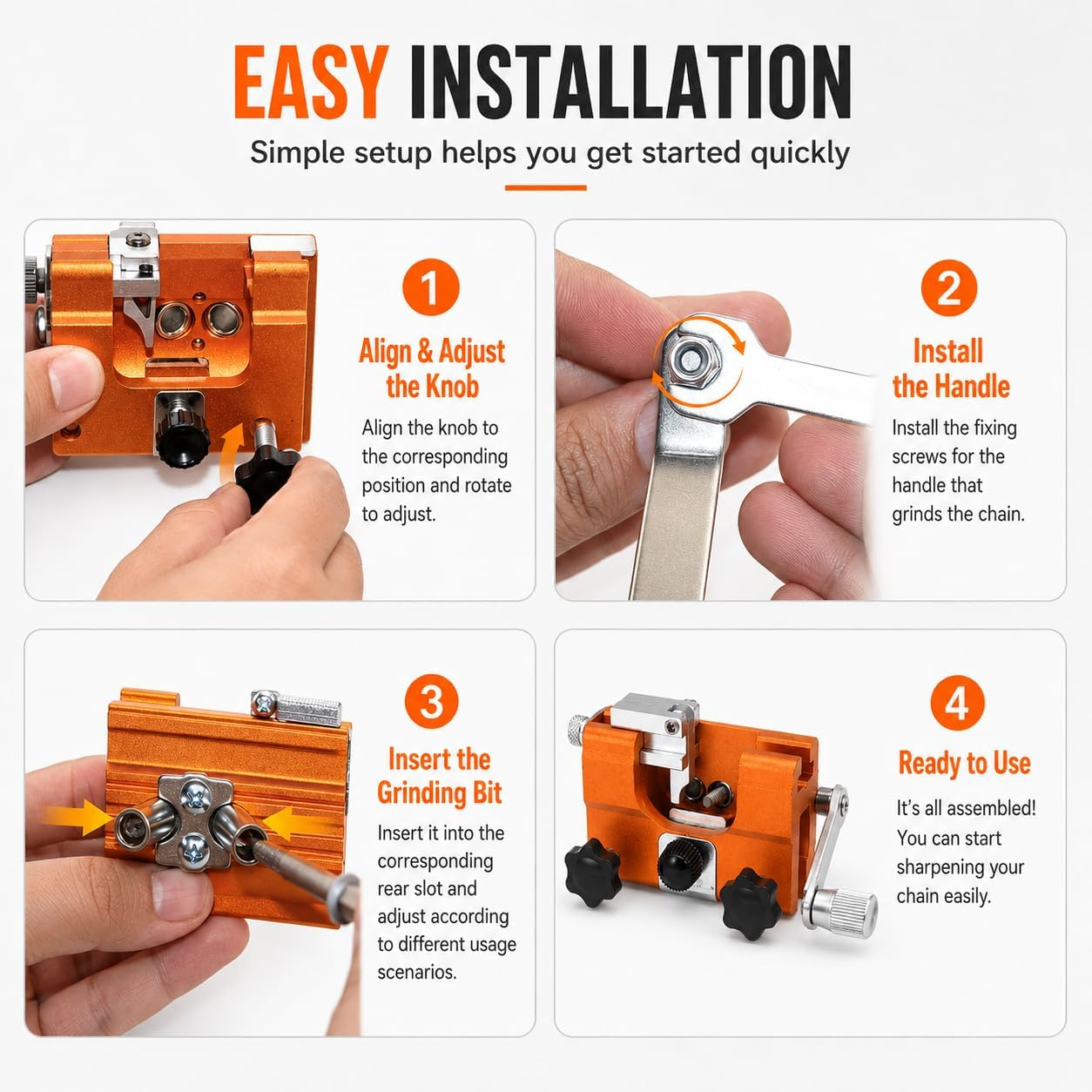 Meet the ultimate pocket-sized chainsaw sharpener engineered