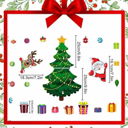 Christmas Refrigerator Magnets,Christmas Tree Magnets for Fridge Stickers Decoration 🎄