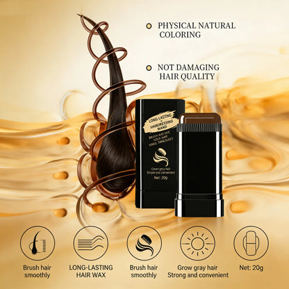 Portable Waterproof Hair Dye Touch-Up Pen Comb💈