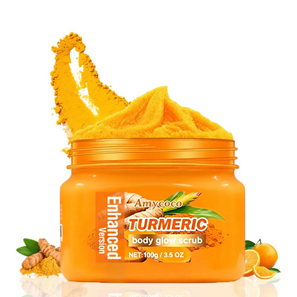 Turmeric Nourishing Scrub - Infused with natural turmeric extract and moisturizing ingredients🌿