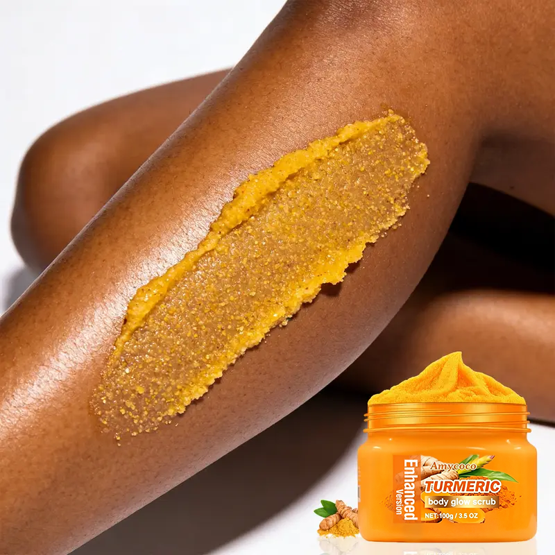 Turmeric Nourishing Scrub - Infused with natural turmeric extract and moisturizing ingredients🌿