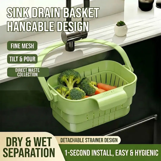 AA Foldable Hanging Kitchen Sink Drain Basket🧺