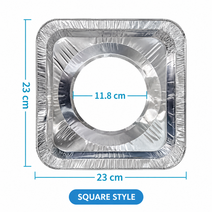 ✨ Trim-to-Fit Gas Stove Liners – Less Mess, Less Scrubbing