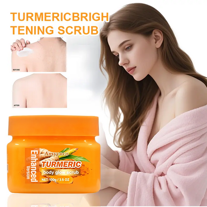 Turmeric Nourishing Scrub - Infused with natural turmeric extract and moisturizing ingredients🌿