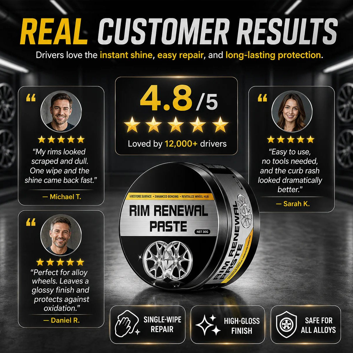 All-in-One Wheel Care & Restoration Paste