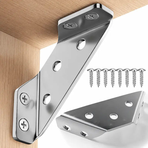 Stainless Steel Corner Brace, 90°Right AngleSupport Bracket