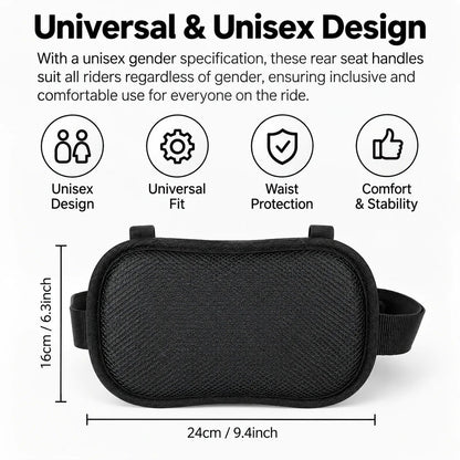 🏍️ Motorcycle Passenger Grip Belt | Wearable Pillion Hold Strap