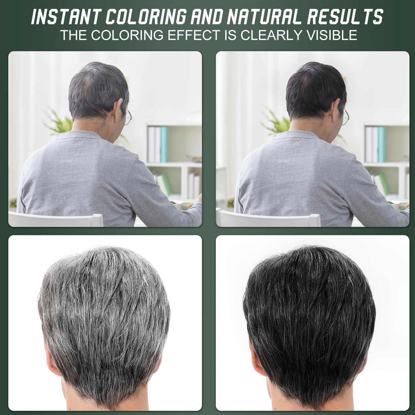 Fruit Hair Dye Cream, Covers Gray & Nourishes✨