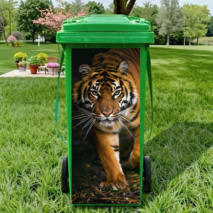 🐴 Creative Trash Can Sticker with Colourful Cartoon