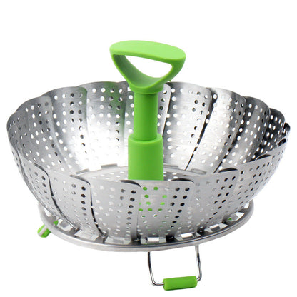 Vegetable Steamer Basket for Cooking Food, Stainless Steel Veggie Steam Basket for Pot 🥦