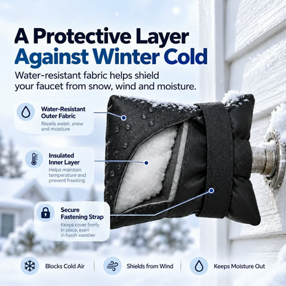 🔥Black Friday Deal❄️ Outdoor Faucet Cover | Winter Freeze Protection Insulated Spigot Protector