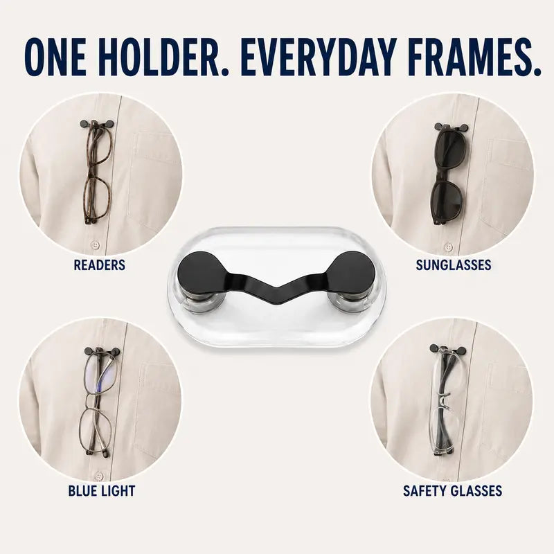 Wide Compatibility For All Common Eyewear Styles