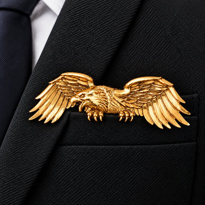 ✨ Luxury Sculpted Animal Brooch – Premium Statement Piece for Men & Women’s Suits & Blazers
