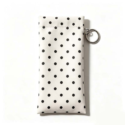 Soft PU Leather Sunglasses Pouch Elastic Opening Eyeglasses Bag 🕶️
